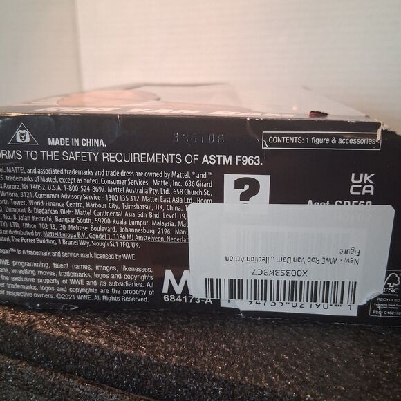 WWE Mattel Elite Collection Series 91 Rob Van Dam RVD ECW (Damaged Box) - Picture 9 of 9